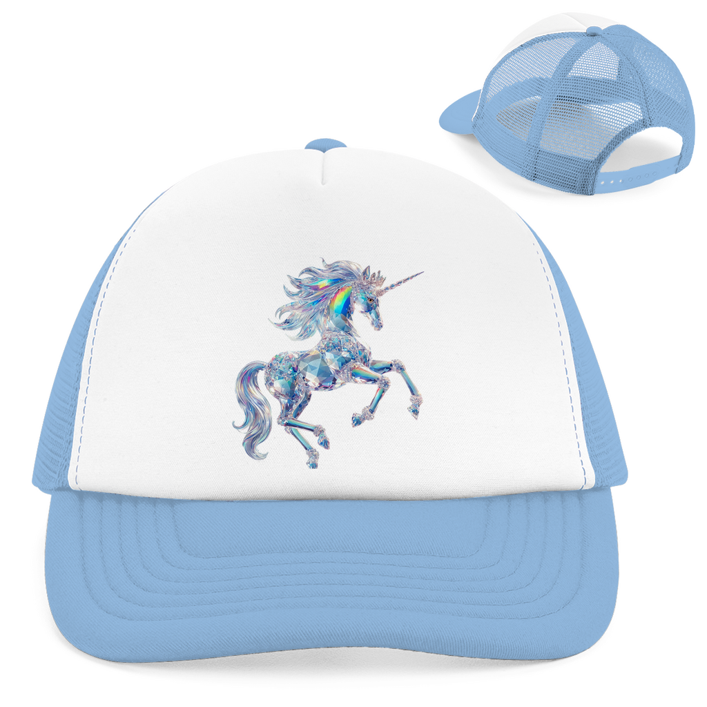 Retro Trucker Cap Kristall-Einhorn
