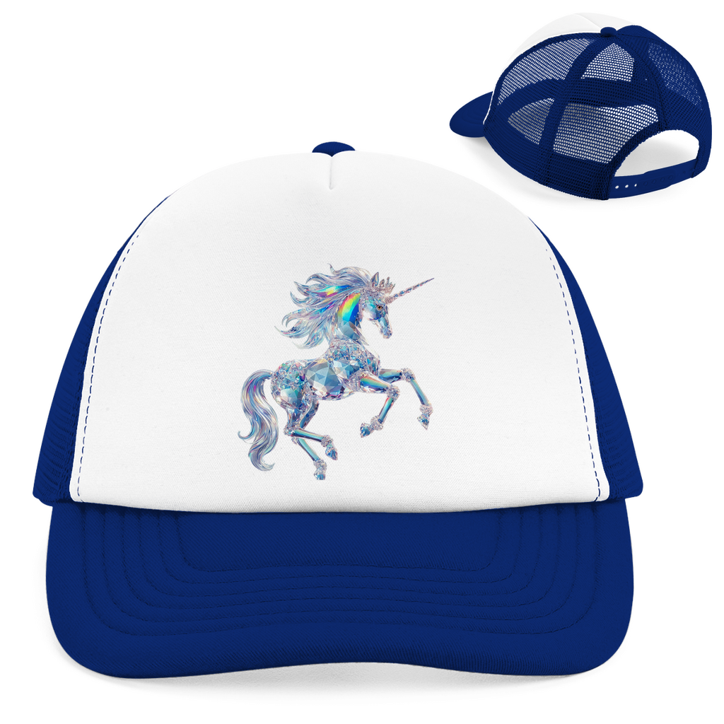Retro Trucker Cap Kristall-Einhorn