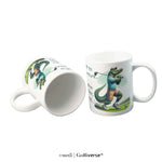 Golfender_Alligator_Kaffeebecher_aus Keramik-von Golfiverse mit Orca-Beschichtung