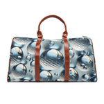 Elegante wasserdichte Freizeit- und Reisetasche: Golfballdesign in 3D-Optik